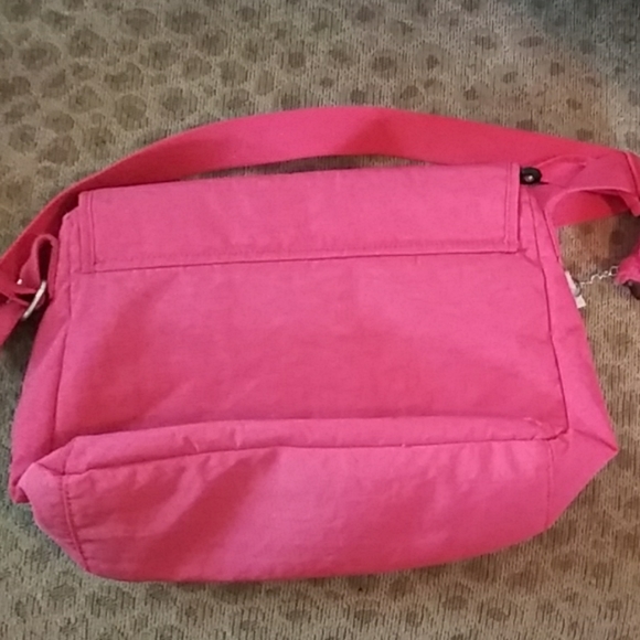 Hot pink Kipling bag. EUC final price - Picture 2 of 5